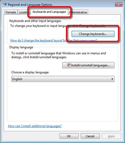How Do You Change The Language In Windows Vista