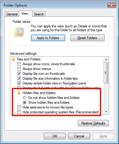 Windows Explorer Default Folder In Vista