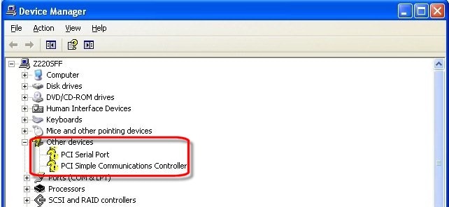 Dell D610 Pci Simple Communications Controller Driver ...