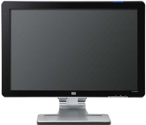 HP Pavilion w2408h LCD wide-screen flat panel monitor