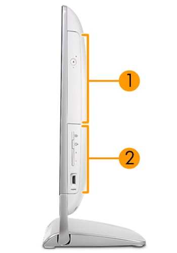 Image of the right I/O ports
