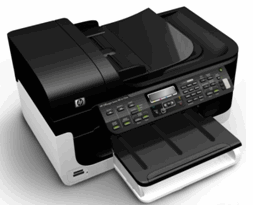 Illustration of HP Officejet 6500 (E709n) Wireless All-in-One Printer