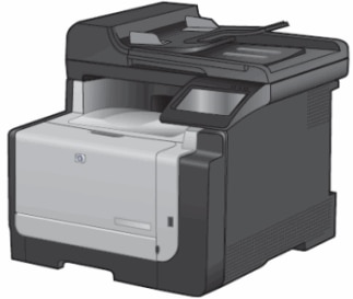Image:  HP Laserjet Pro CM1415 Color Multifunction Printer Series.