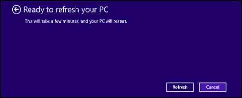 Image of Ready to refresh your PC