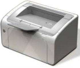 Image of the HP LaserJet P1005.
