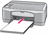 Imagen: Cargue papel en la bandeja de papel