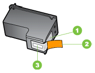 Image: Remove the protective tape from the cartridge