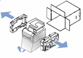 Image: Unpack the HP printer