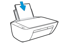 Image: Load the paper into the input tray