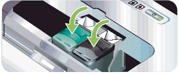 Image:Closing the cartridge cover