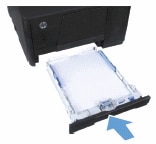 Image: Insert the paper input tray