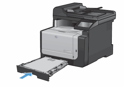מדפסות HP LaserJet Pro‏, CM1415 - שגיאת חסימת נייר | תמיכת הלקוחות של HP®‎