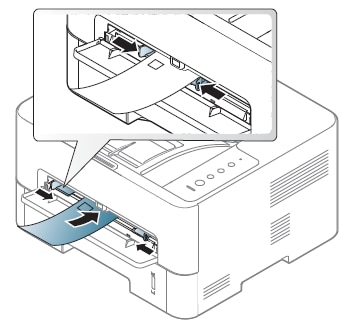 Samsung Xpress SL-M3015 laserskrivare - Fylla på papper | HP® kundsupport