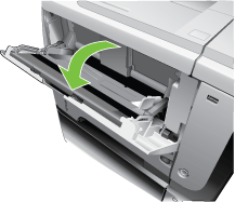 Impressoras HP LaserJet Série P3010 - Colocação de papel nas bandejas |  Suporte ao cliente HP®