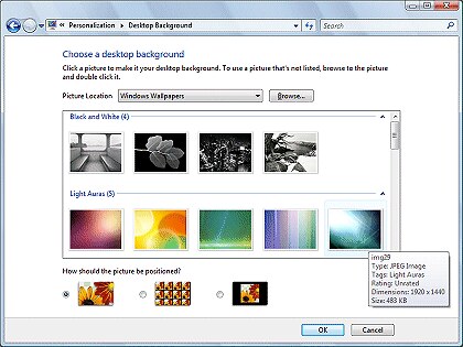 How To Make Desktop Background Slideshow Vista