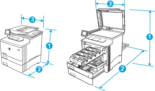 HP Color LaserJet Pro MFP M479 - Especificaciones de la impresora | Soporte  al cliente de HP®