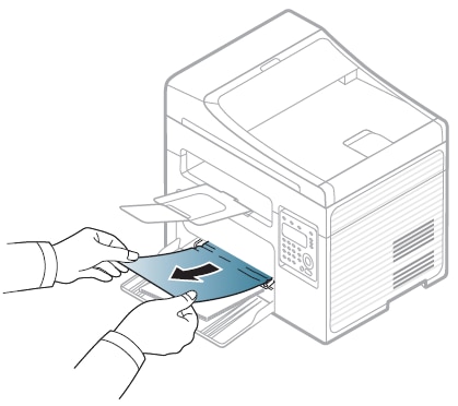 Samsung SCX-340x Laser MFP - Clearing Paper Jams | HP® Customer Support
