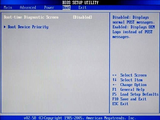 mac diagnostic boot options