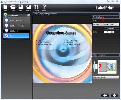 cyberlink labelprint 2.5 para que sirve