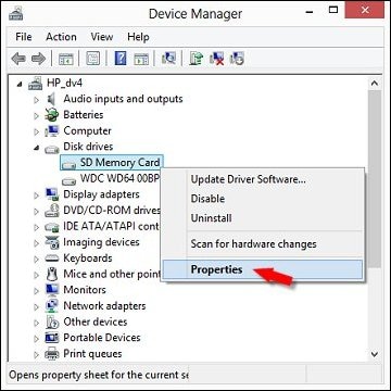 pc sd card reader not working