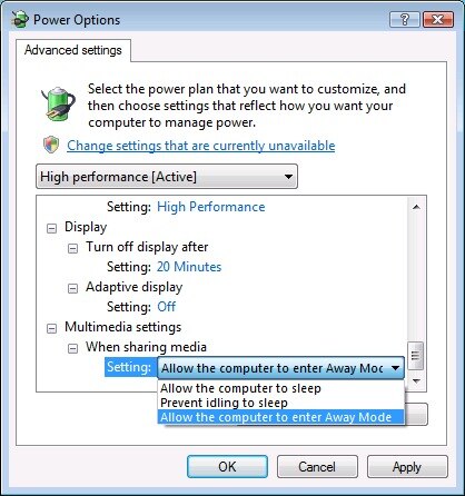 Windows Vista Adaptive Display