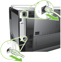 Impresoras HP LaserJet serie P3010 - Instale la memoria, los dispositivos  USB internos y el servidor de tarjetas de E/S externas. | Soporte al  cliente de HP®