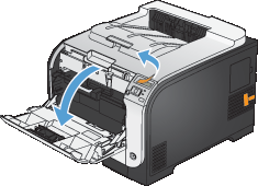 HP LaserJet Pro 300/400 color M351/M451 - Instalación de la impresora  (hardware) | Soporte al cliente de HP®