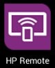 Icono de la aplicación móvil HP Connected Remote