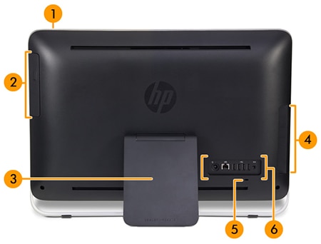 Desktop HP Pavilion TouchSmart All-in-One 21-h045la: Especificaciones del  producto | Soporte al cliente de HP®