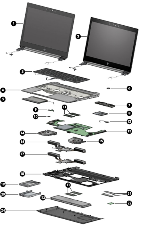 HP ZBook 15 G6 Mobile Workstation - Illustrated Parts | HP® Customer Support