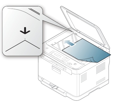 Stampante multifunzione laser a colori Samsung CLX-318x - Caricamento degli  originali | Assistenza clienti HP®