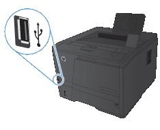 Op de kop van Gevoel Conventie HP LaserJet Pro 400 M401 - Direct afdrukken via USB | HP® Klantondersteuning