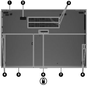 Portátil HP EliteBook Folio 9470m: identificación de componentes | Soporte  al cliente de HP®