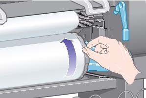HP Designjet 4000 Paper Spindle 