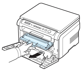 Stampante laser multifunzione Samsung SCX-4200 - Rimozione della carta  inceppata | Assistenza clienti HP®