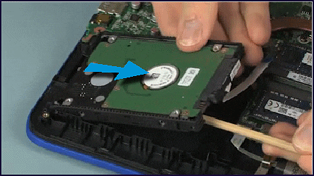 Remove and Replace the Hard Disk Drive for Pavilion 15-ab000 Notebook PCs |  HP® Customer Support