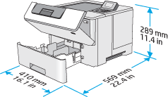 HP LaserJet Pro M501 - Yazıcının kurulması (donanım) | HP® Müşteri Desteği