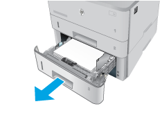 HP LaserJet Pro MFP M426, M427 - Clear paper jams in Tray 3 | HP® Customer  Support