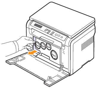Stampante laser multifunzione a colori Samsung CLX-2160 - Sostituzione del  contenitore del toner di scarto | Assistenza clienti HP®