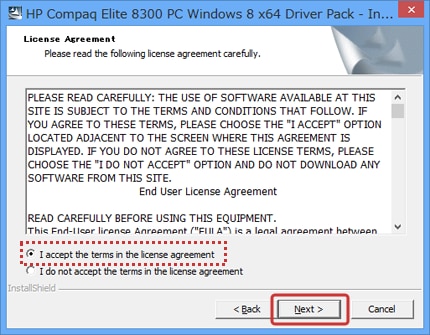 HP Compaq Elite  シリーズ   Windows 8 bit で使用する