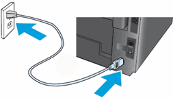 Imagen: Conecte el cable de alimentación.