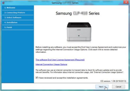 Stampanti laser Samsung - Come installare un driver della stampante tramite  un cavo USB in Windows | Assistenza clienti HP®