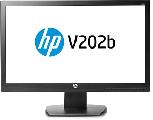 Monitor HP V202b de 19,5 polegadas - Visão geral | Suporte ao cliente HP®