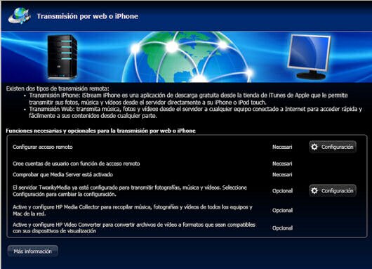 HP MediaSmart Server - Transmisión por Web o iPhone | Soporte al cliente de  HP®