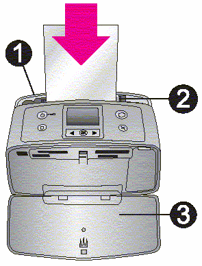 HP Photosmart Printers - Loading 4 x 6 inch (10 x 15 cm) Paper | HP®  Customer Support