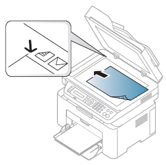 מדפסת לייזר רב-תכליתית Samsung Xpress SL-M2070-M2079 - טעינת מסמכי מקור |  תמיכת הלקוחות של HP®‎
