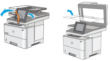 HP LaserJet Managed MFP E52645 - A nyomtató (hardveres) üzembe helyezése |  HP® Ügyféltámogatás