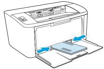 Drucker der Modellreihen HP LaserJet Pro M15A und M15W - Einlegen von  Papier und Umschlägen | HP® Kundensupport