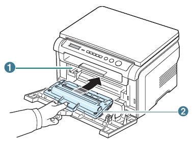 Samsung SCX-4200 Laser MFP - värikasetin vaihtaminen | HP®-asiakastuki