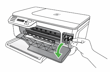 All-in-One-Drucker der Modellreihe HP Officejet 4500 Desktop (G510A und  G510B) - Die Achtung-LED blinkt (Papierstau) | HP® Kundensupport